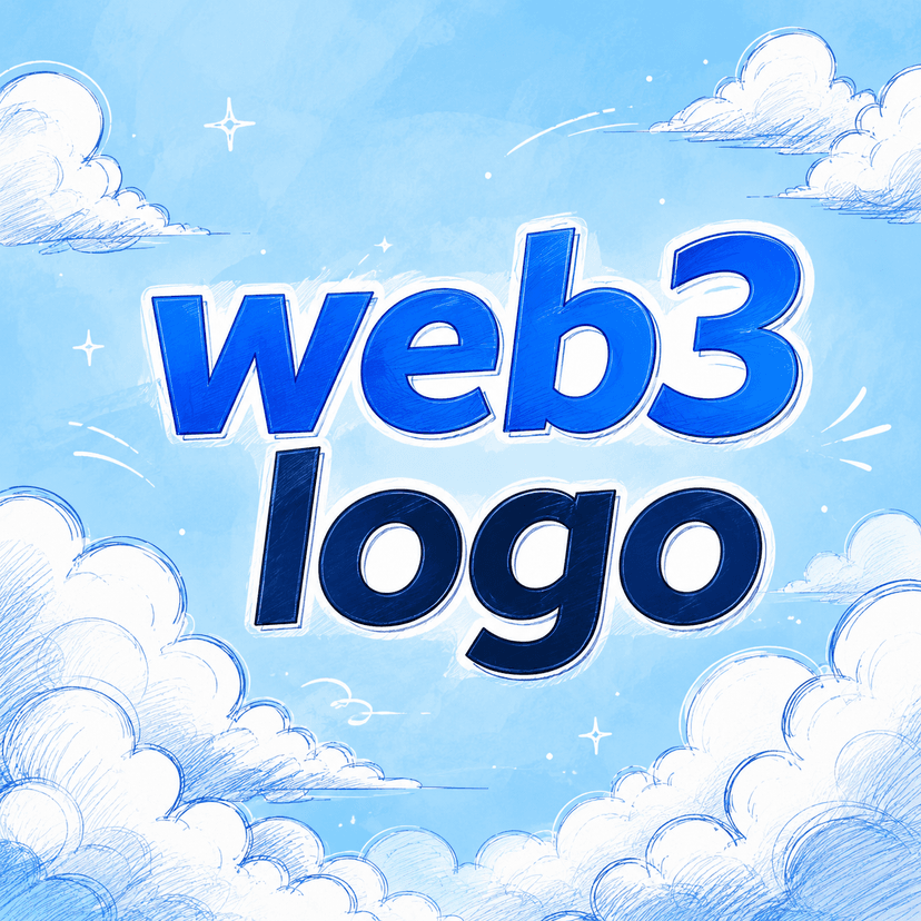 I will design a clean and professional logo for your Web3 brand